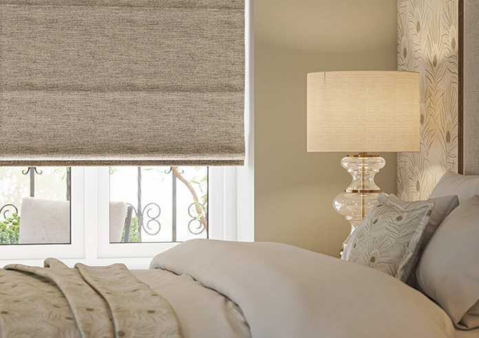 Mirdif, Speckled Hen - Motorised Roman Blind - Image 5